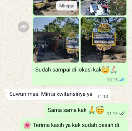 Pengiriman Papan Bunga Duka Kudus
