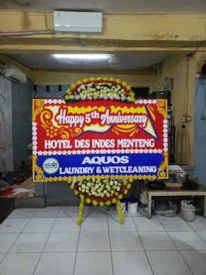 Papan Bunga di Kudus